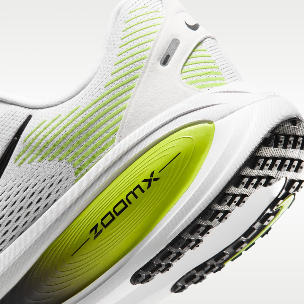 Nike Vomero 18 Men's Road Running Shoes - White/Lemon Venom/Dark Grey/Black - Image 8