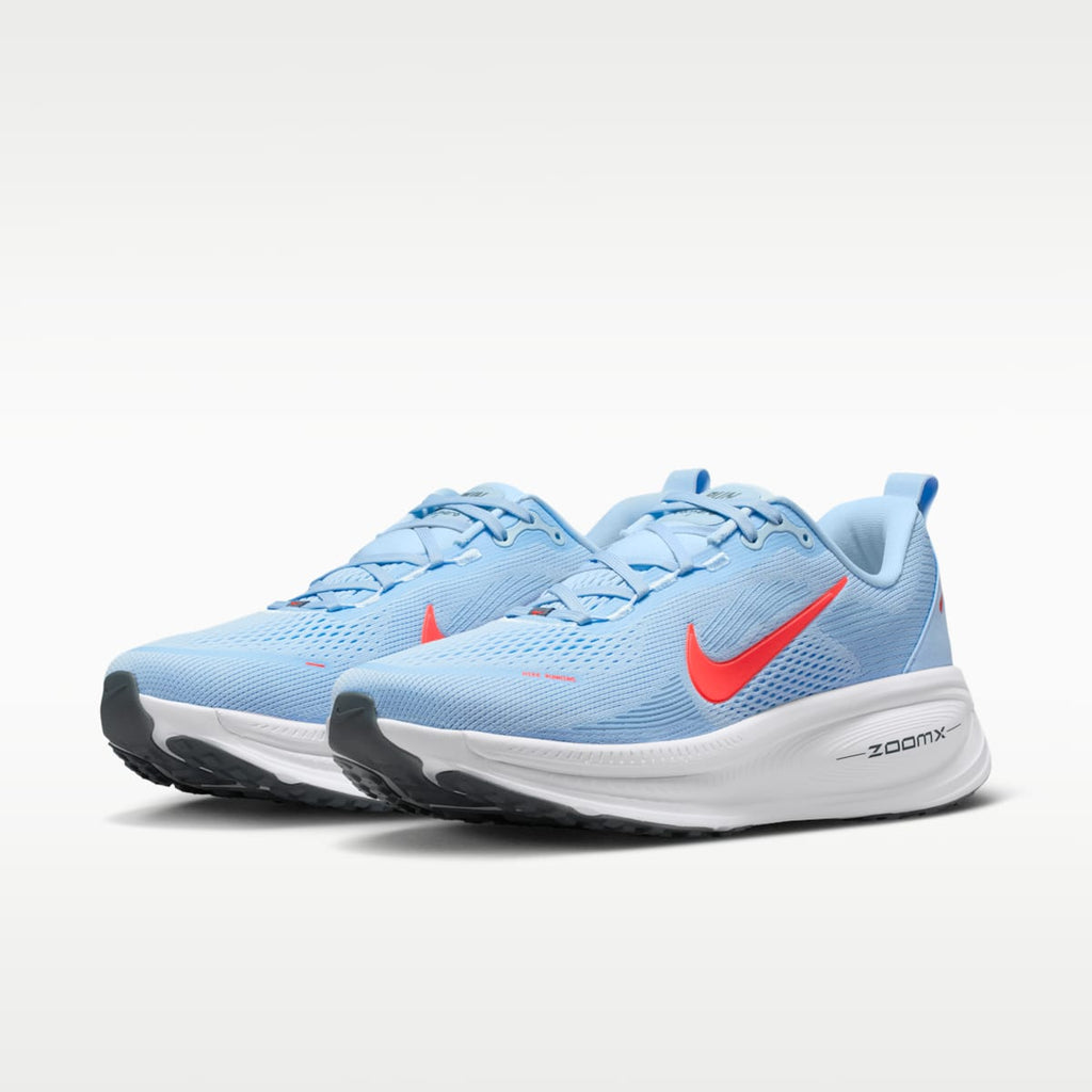 Nike Vomero 18 Men's Road Running Shoes - Ice Blue/White/Blue Fox/Bright Crimson - Image 5