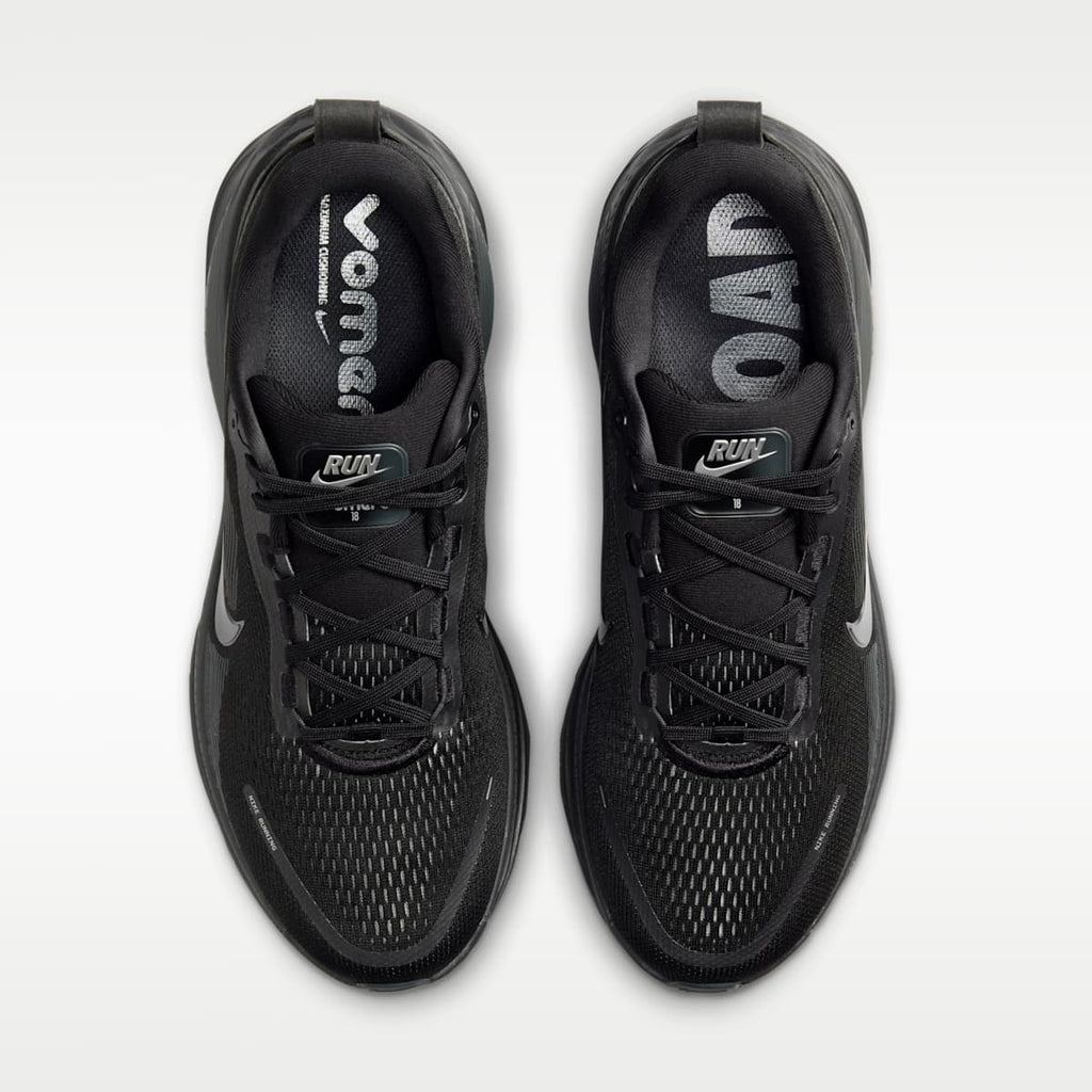 Nike Vomero 18 Men's Road Running Shoes - Black/Dark Smoke Grey/Light Smoke Grey/Black - Image 4
