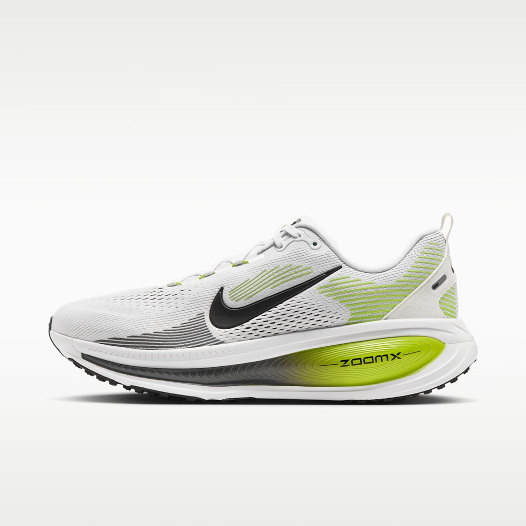 Nike Vomero 18 Men's Road Running Shoes - White/Lemon Venom/Dark Grey/Black - Image 1