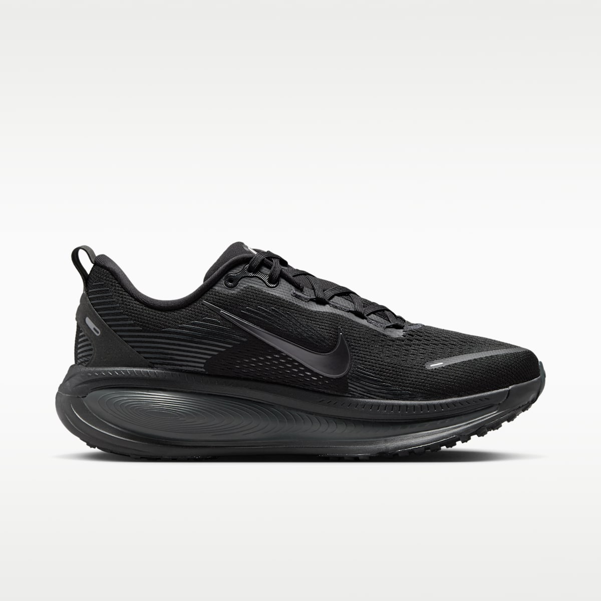 Nike Vomero 18 Men's Road Running Shoes - Black/Dark Smoke Grey/Light Smoke Grey/Black - Image 3