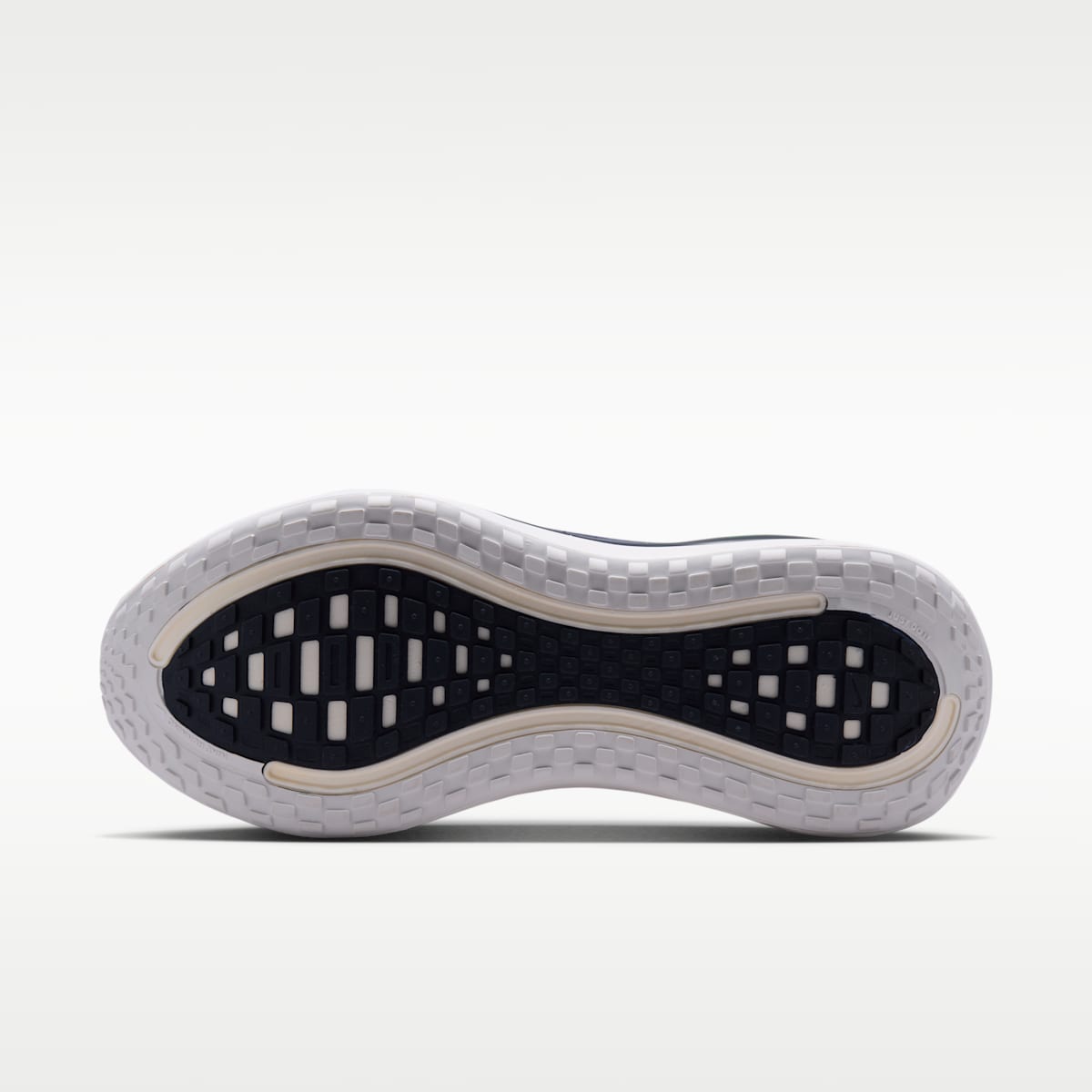 Nike Vomero Plus Men's Road Running Shoes - White/Green Spark/World Indigo/Midnight Navy - Image 2