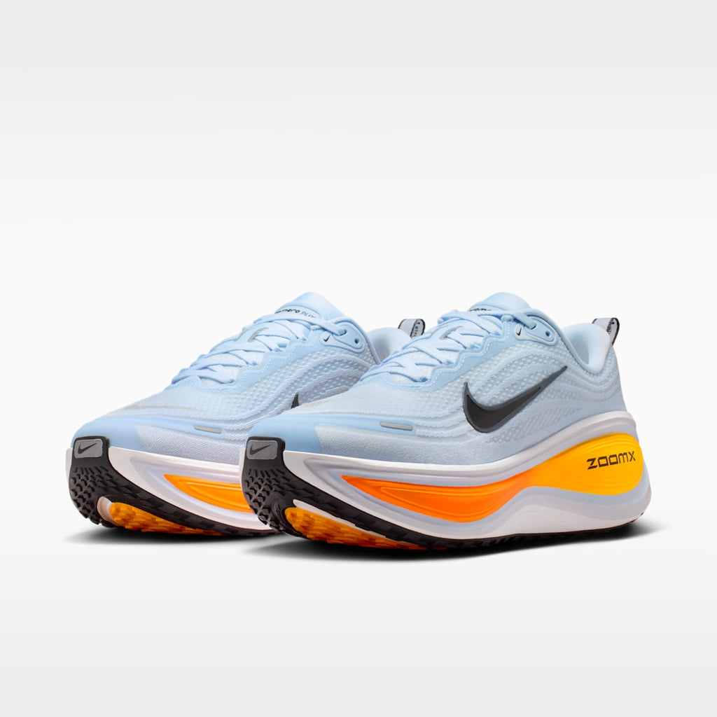 Nike Vomero Plus Men's Road Running Shoes - Hydrogen Blue/White/Total Orange/Black - Image 5