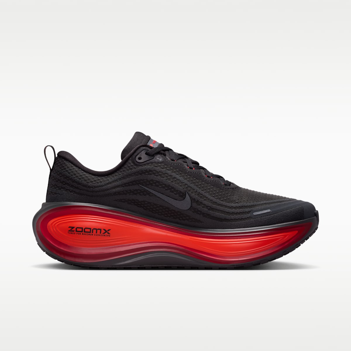 Nike Vomero Plus Men's Road Running Shoes - Anthracite/Bright Crimson/University Red/Black - Image 3