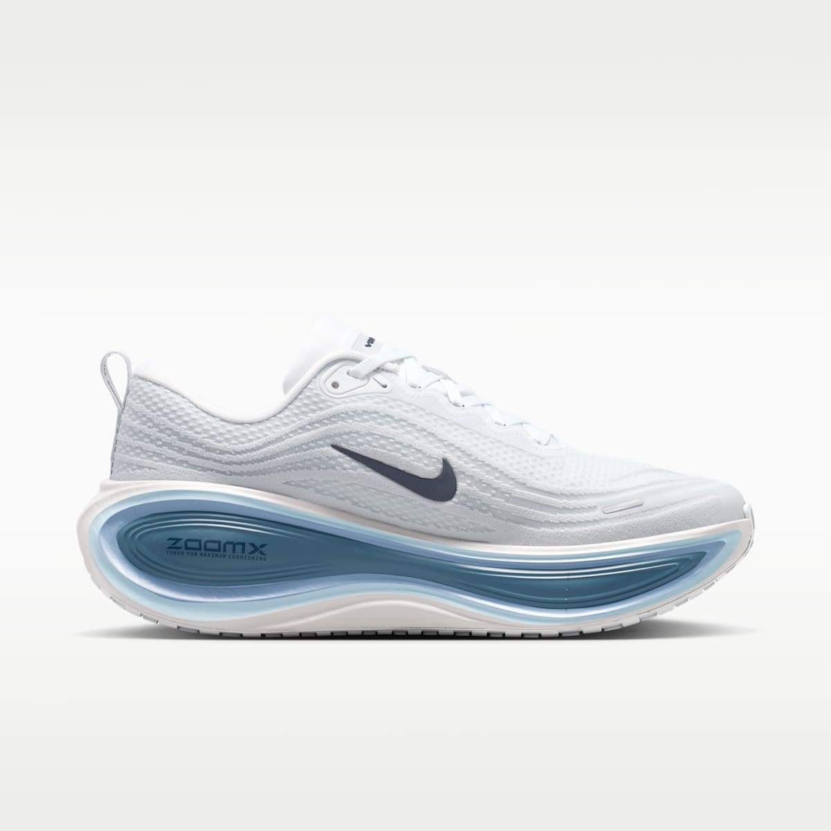Nike Vomero Plus Men's Road Running Shoes - Off White/Grey Fog/Thunderstorm/Obsidian - Image 3