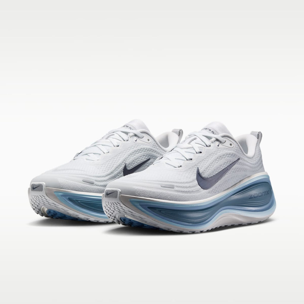 Nike Vomero Plus Men's Road Running Shoes - Off White/Grey Fog/Thunderstorm/Obsidian - Image 5