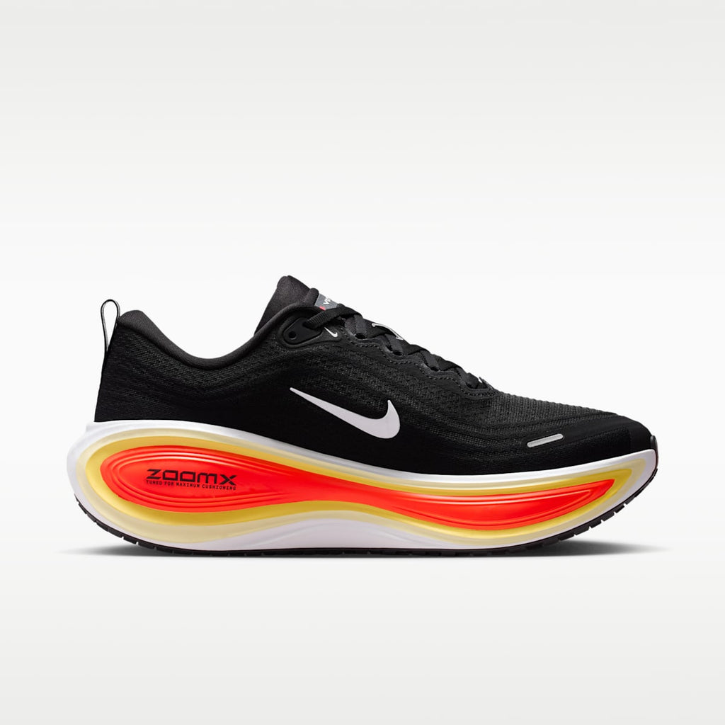 Nike Vomero Plus Men's Road Running Shoes - Black/Bright Crimson/Sail/White - Image 3