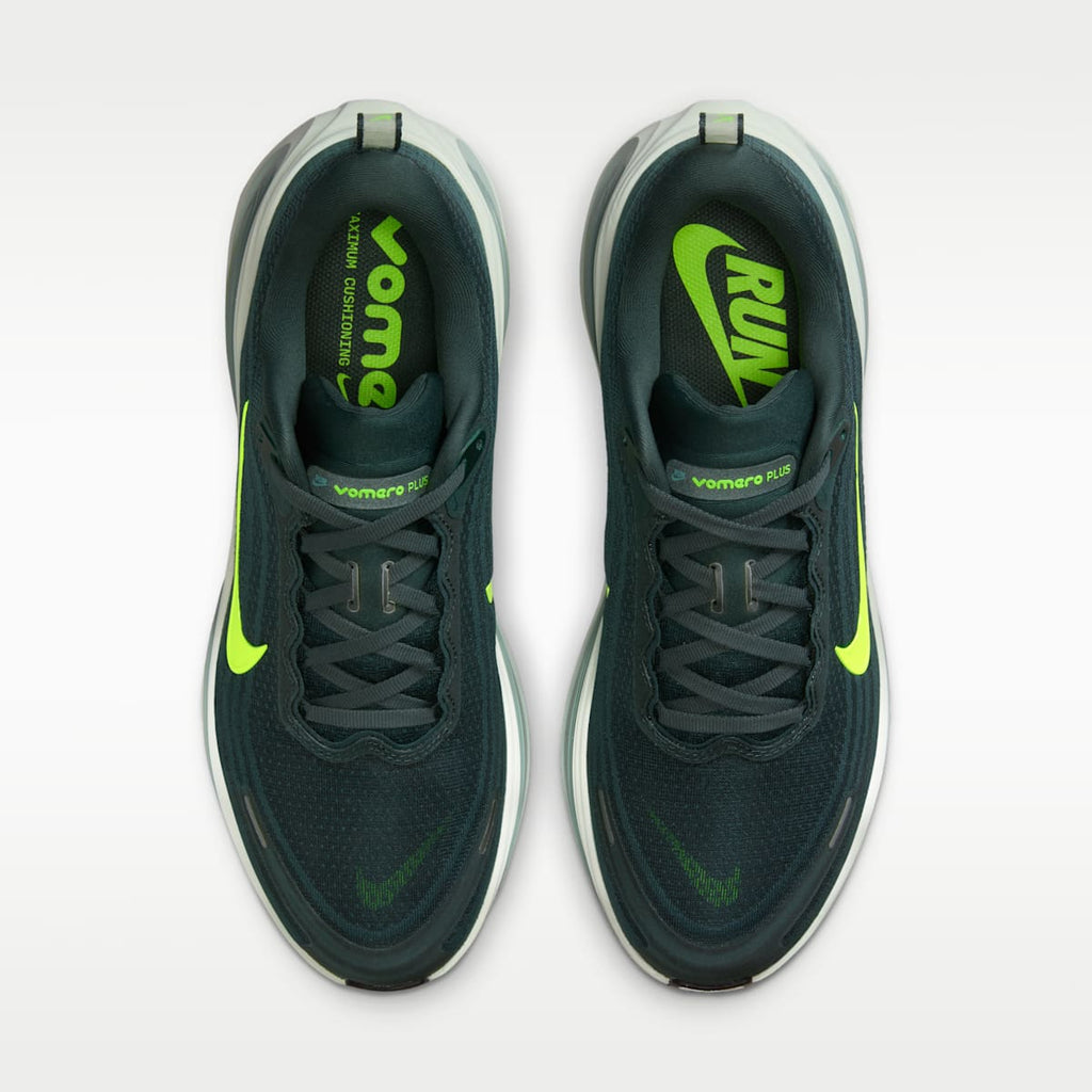 Nike Vomero Plus Men's Road Running Shoes - Seaweed/Cannon/Green Haze/Volt - Image 4