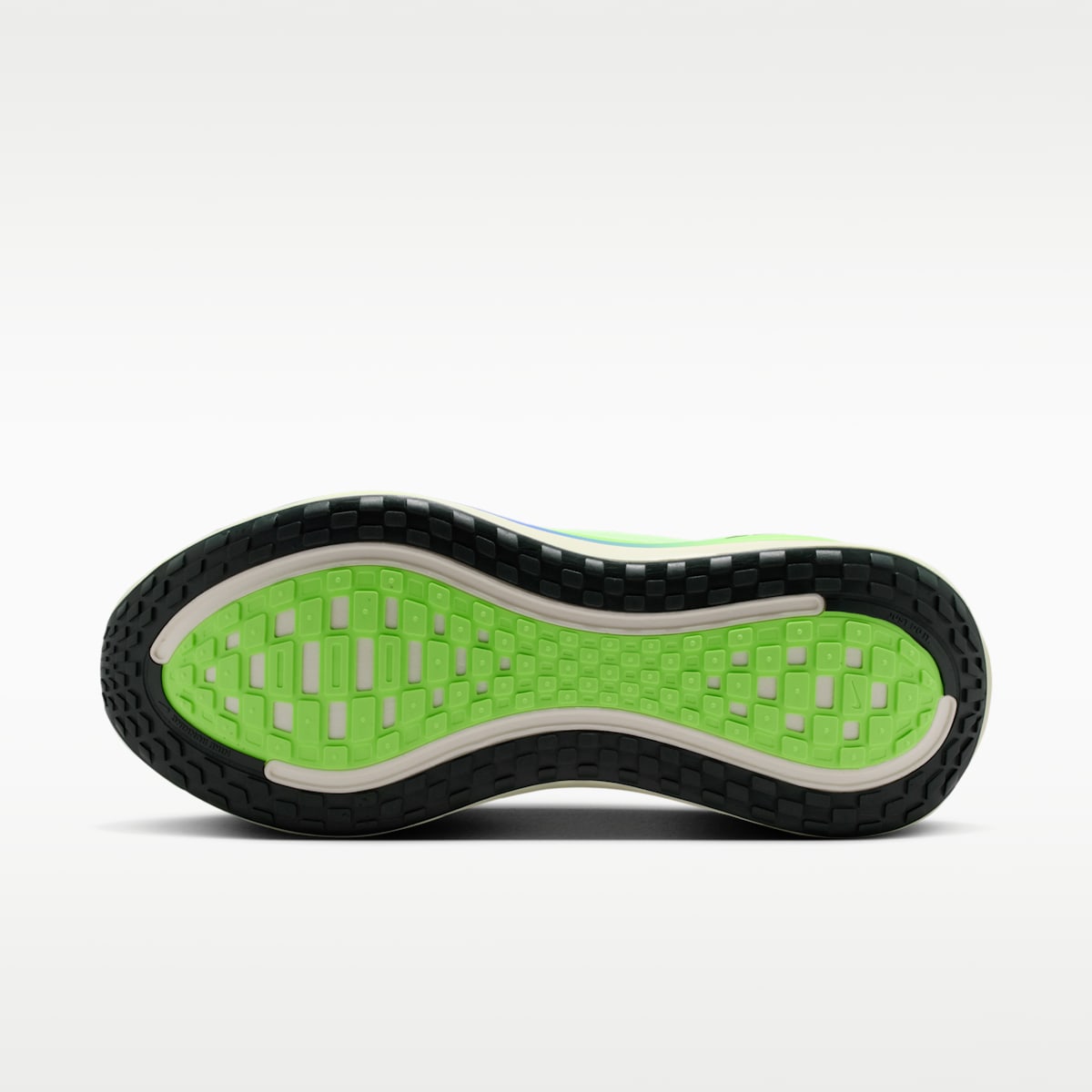 Nike Vomero Plus Men's Road Running Shoes - Volt Tint/Lime Blast/Sapphire/Black Spruce - Image 2
