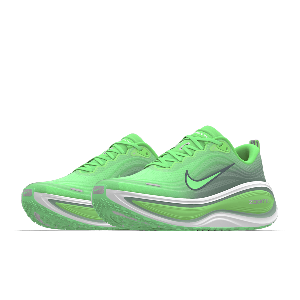 Nike Vomero Plus By You Custom Men's Road Running Shoes - Multi-Color/Multi-Color - Image 2