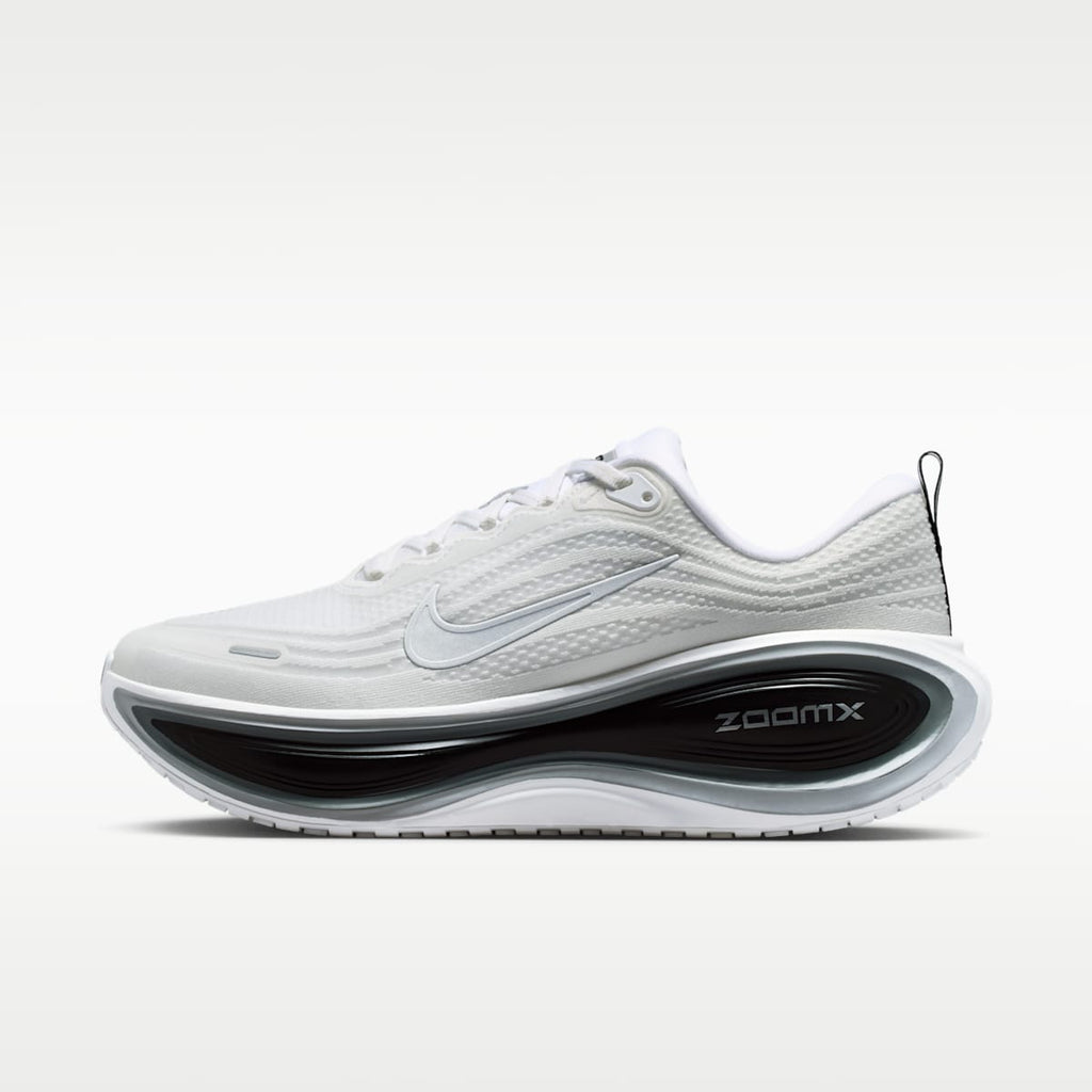Nike Vomero Plus Men's Road Running Shoes - White/Black/Cool Grey/Metallic Silver - Image 1
