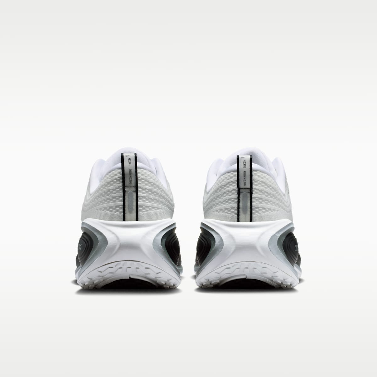 Nike Vomero Plus Men's Road Running Shoes - White/Black/Cool Grey/Metallic Silver - Image 6