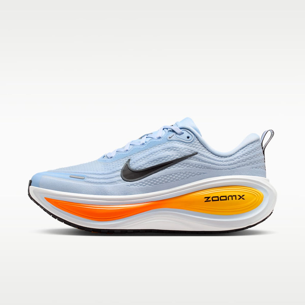 Nike Vomero Plus Men's Road Running Shoes (Wide) - Hydrogen Blue/White/Total Orange/Black - Image 1