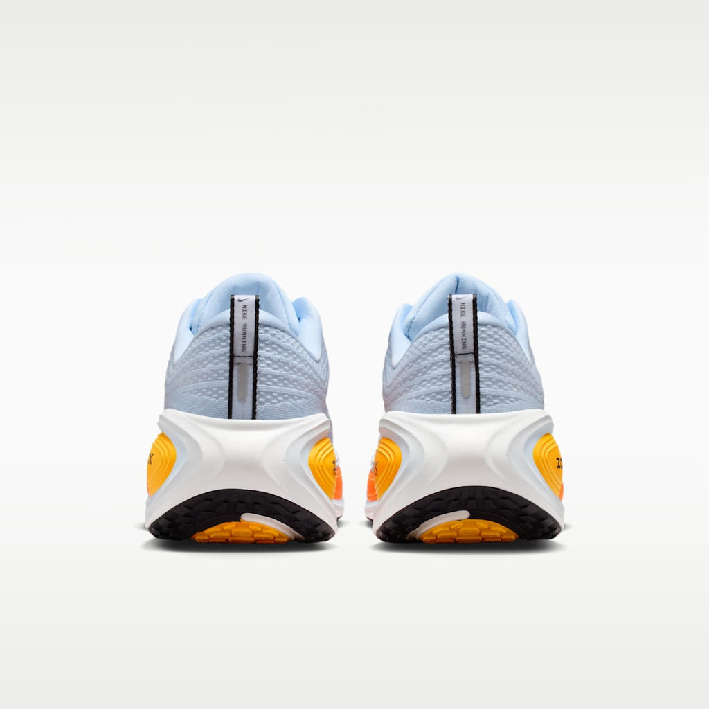 Nike Vomero Plus Men's Road Running Shoes (Wide) - Hydrogen Blue/White/Total Orange/Black - Image 6