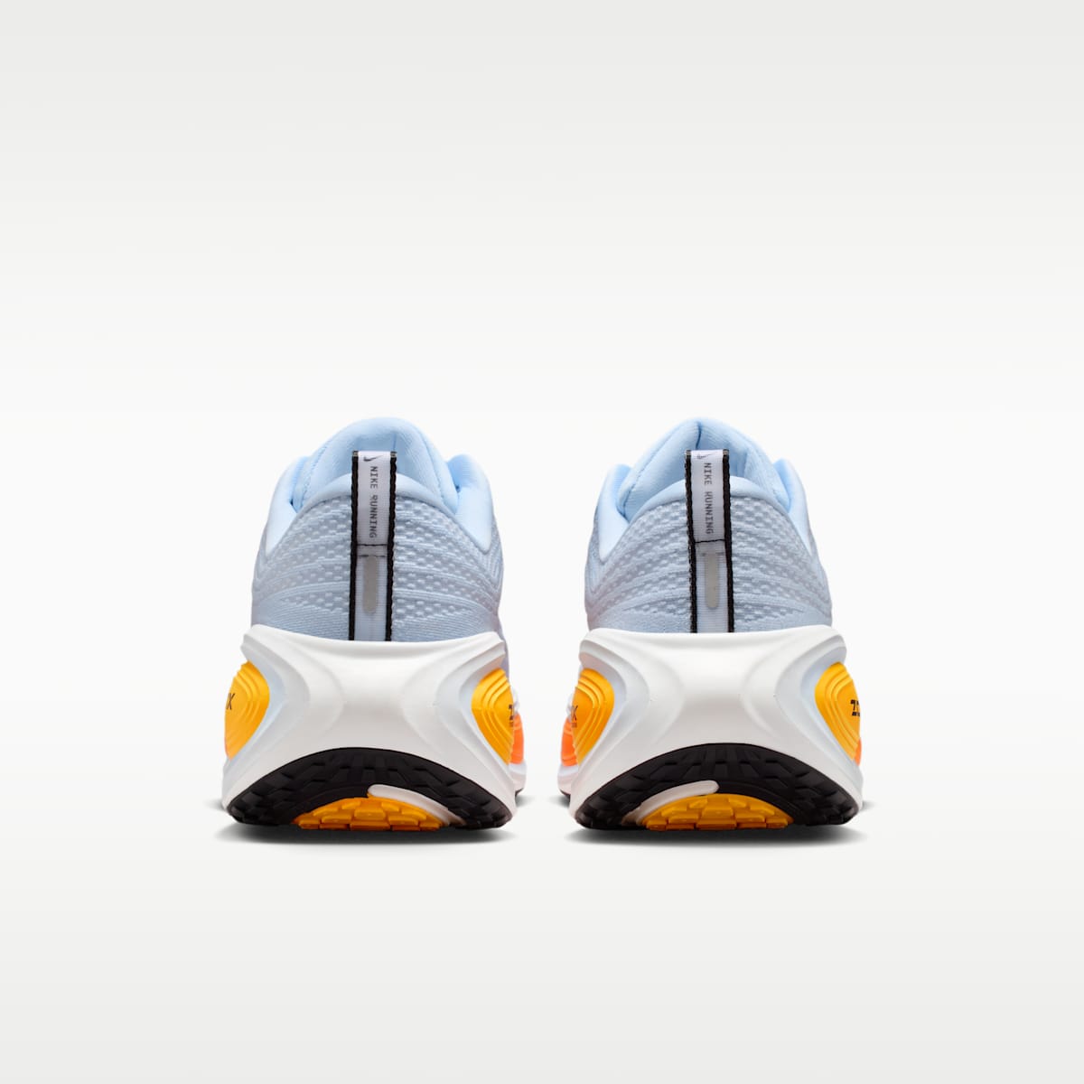 Nike Vomero Plus Men's Road Running Shoes (Wide) - Hydrogen Blue/White/Total Orange/Black - Image 6