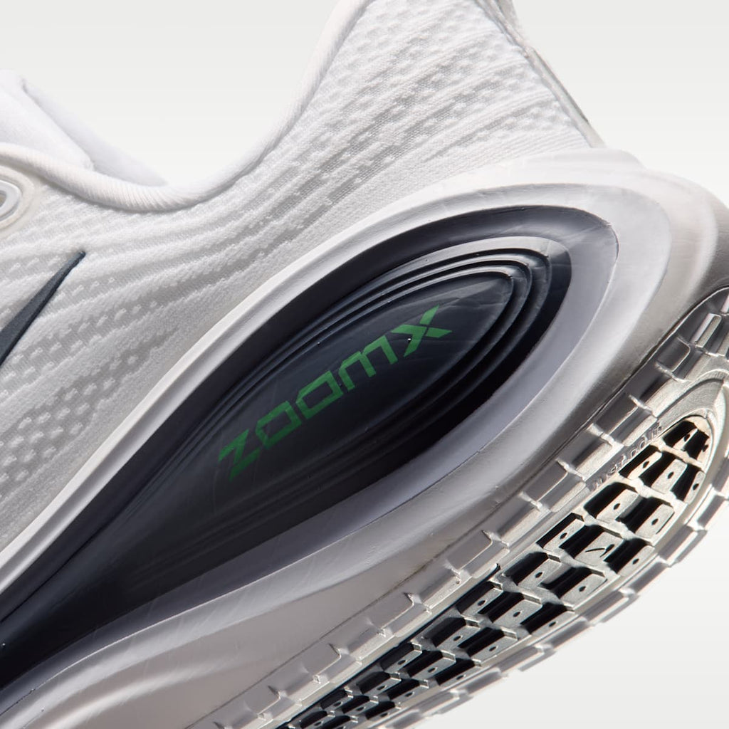 Nike Vomero Plus Men's Road Running Shoes (Wide) - White/Green Spark/World Indigo/Midnight Navy - Image 8