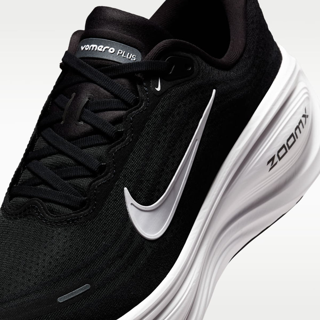 Nike Vomero Plus Men's Road Running Shoes (Wide) - Black/Cool Grey/Metallic Dark Grey/White - Image 7