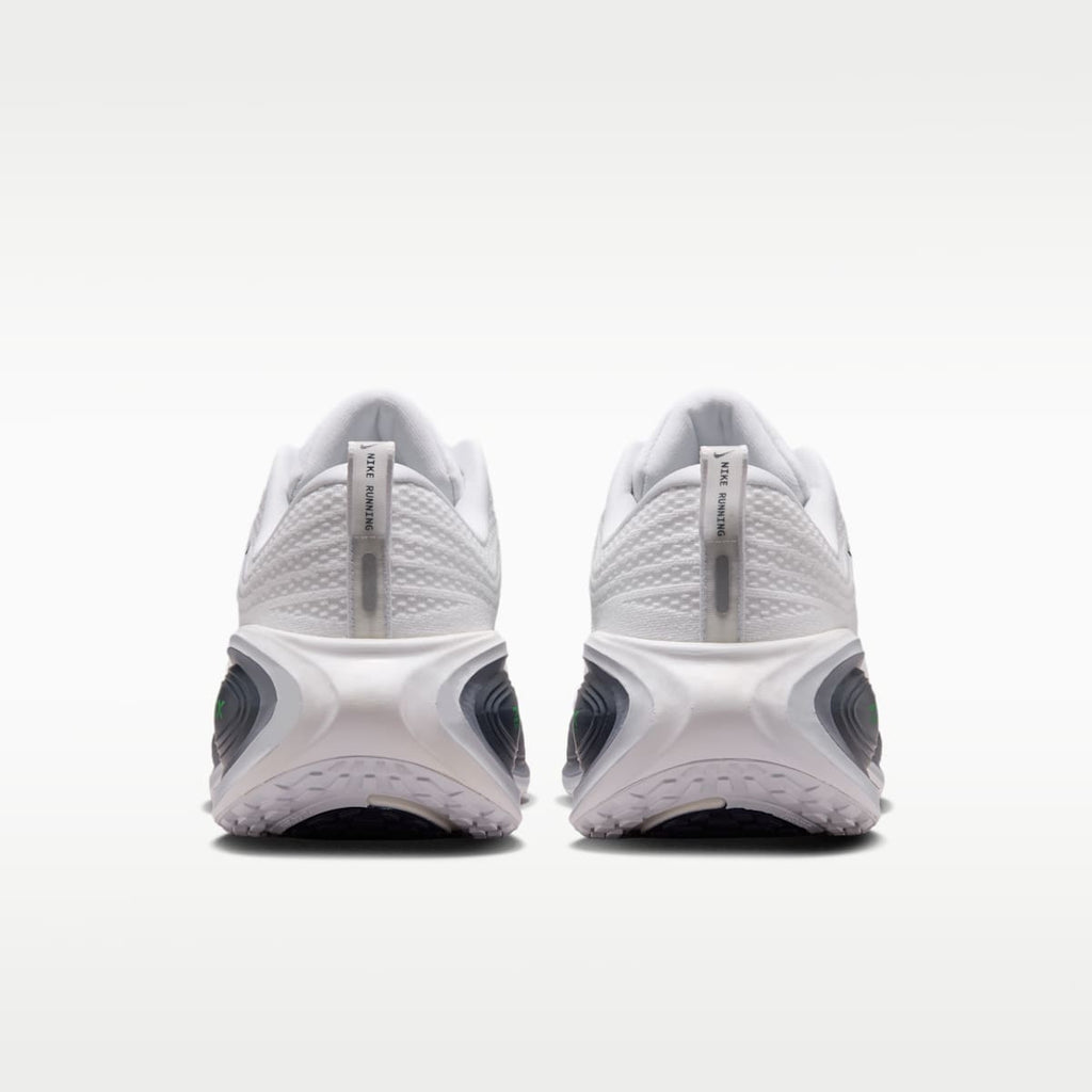 Nike Vomero Plus Men's Road Running Shoes (Wide) - White/Green Spark/World Indigo/Midnight Navy - Image 6