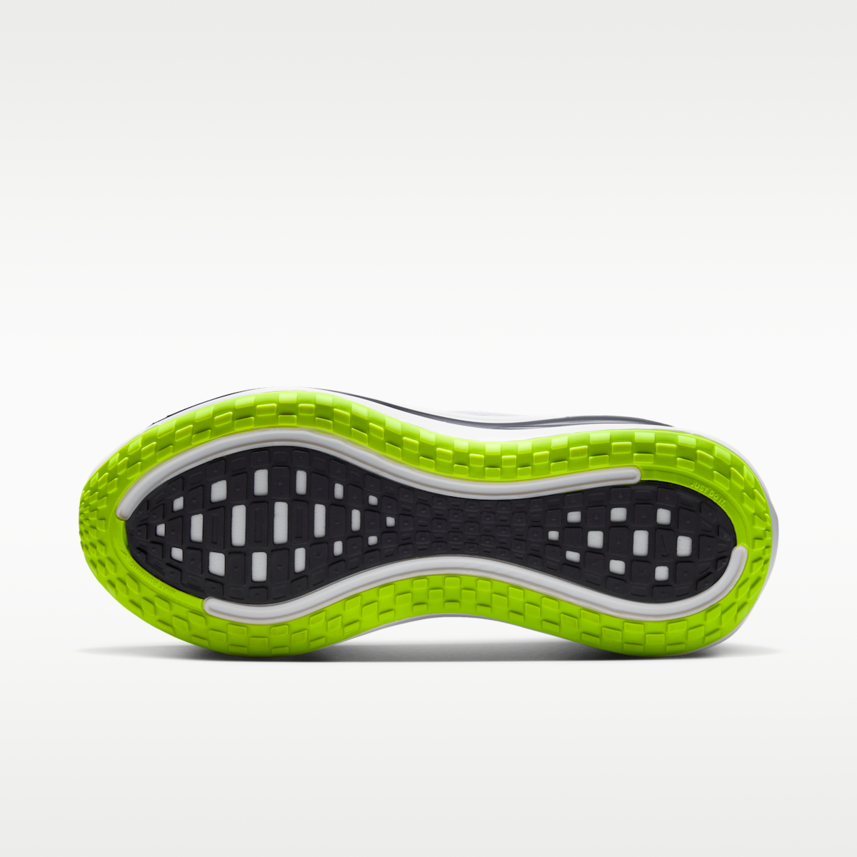 Women's Nike Vomero Plus x DISTANCE Men's Road Running Shoes - White/Black/Volt/Metallic Silver