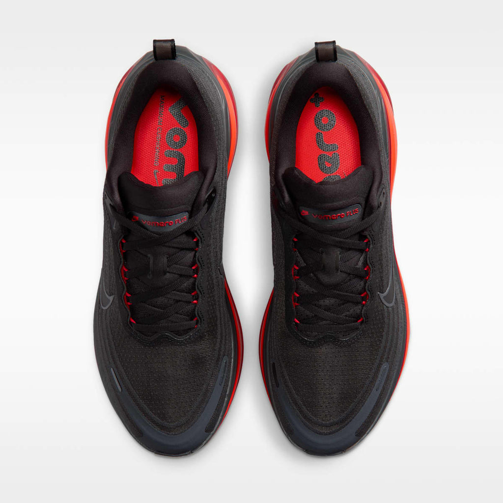Nike Vomero Plus Men's Road Running Shoes - Anthracite/Bright Crimson/University Red/Black - Image 4