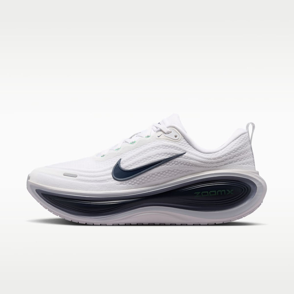 Nike Vomero Plus Men's Road Running Shoes - White/Green Spark/World Indigo/Midnight Navy - Image 1