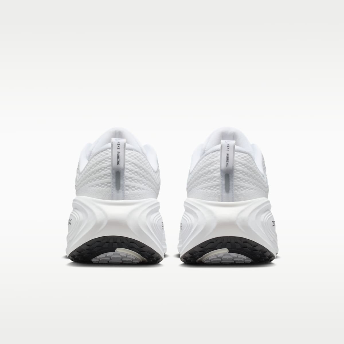 Nike Vomero Plus Men's Road Running Shoes - White/Dark Smoke Grey/Metallic Dark Grey/Black - Image 6