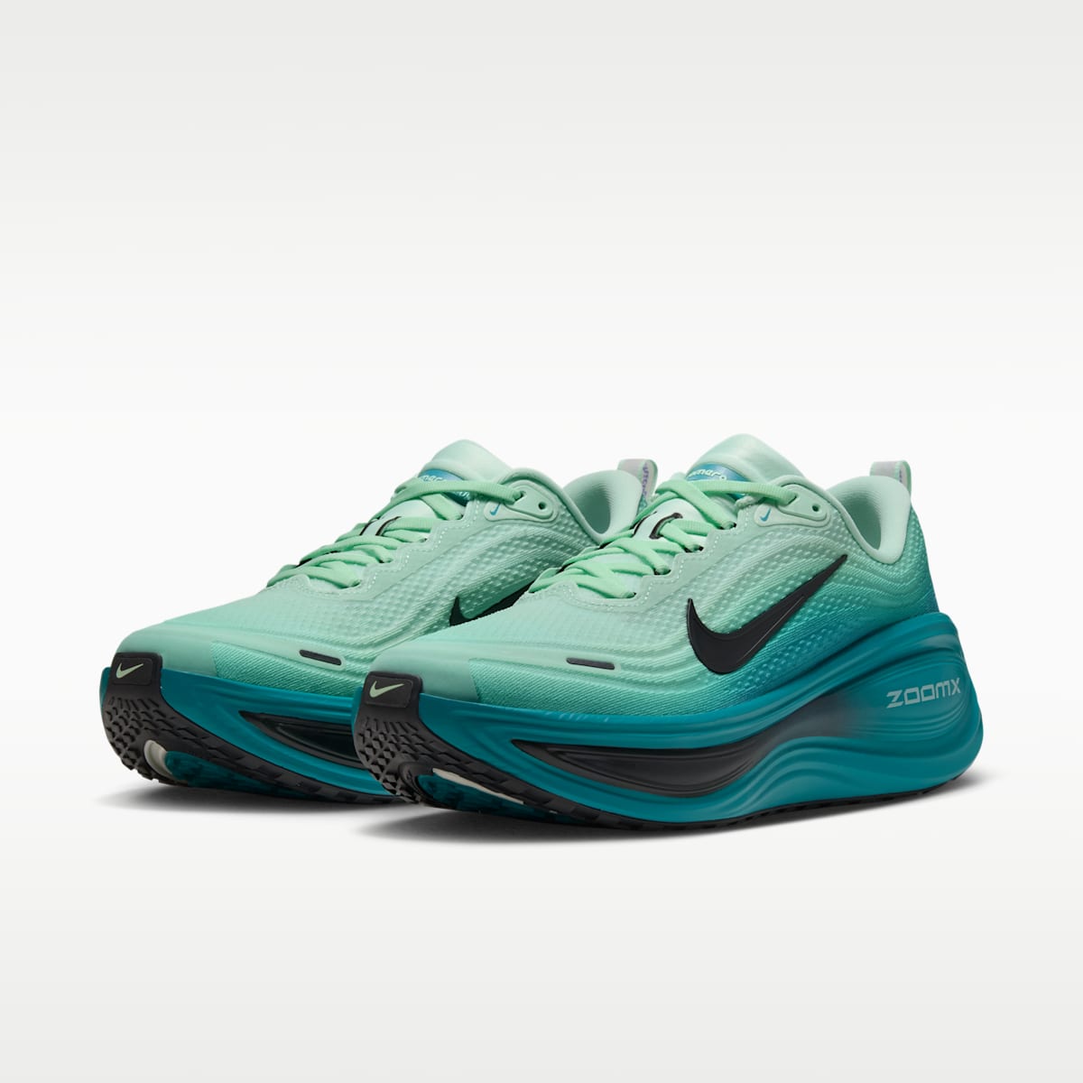 Nike Vomero Plus Men's Road Running Shoes - Arctic Green/Black/Action Grape/Energy - Image 5