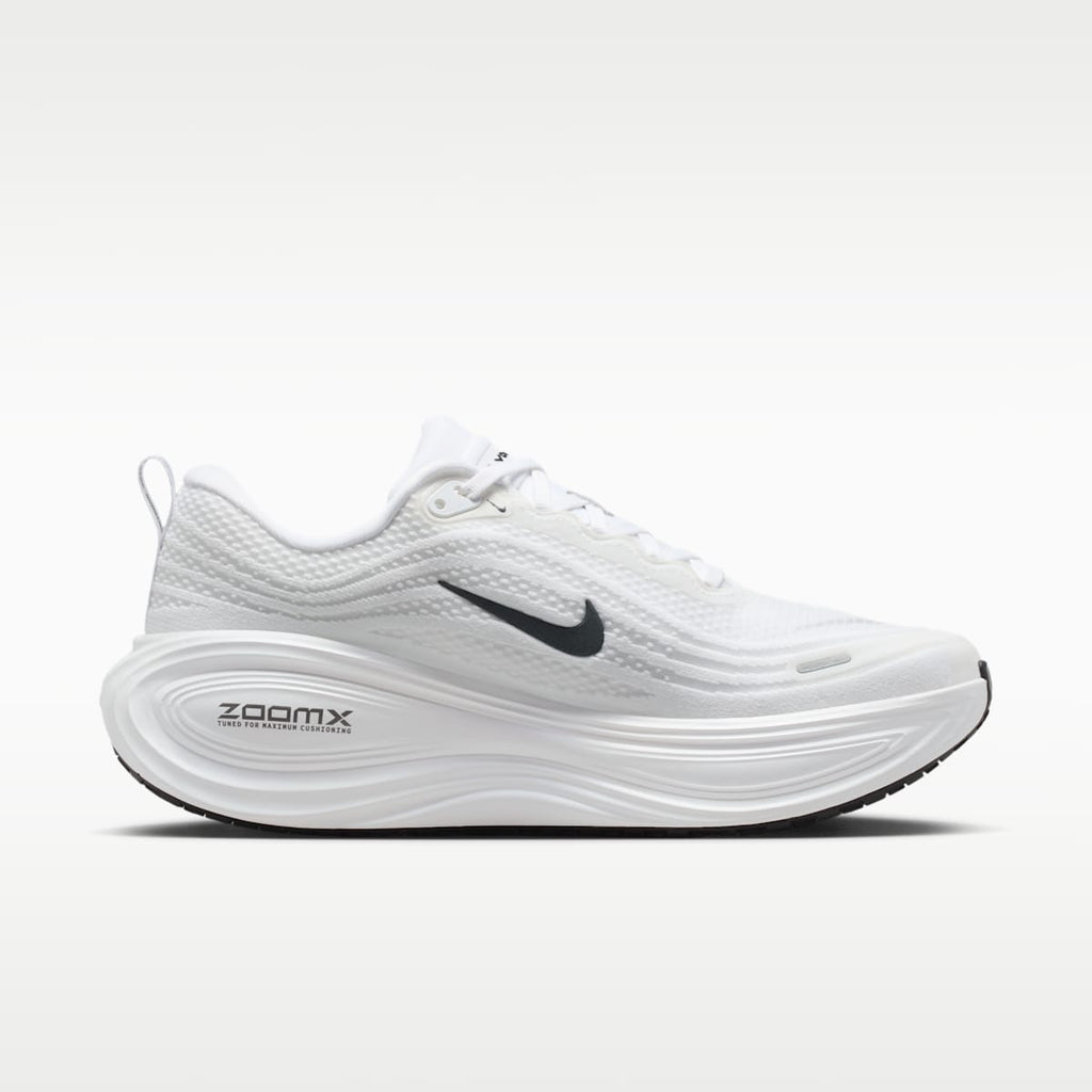 Nike Vomero Plus Men's Road Running Shoes - White/Dark Smoke Grey/Metallic Dark Grey/Black - Image 3