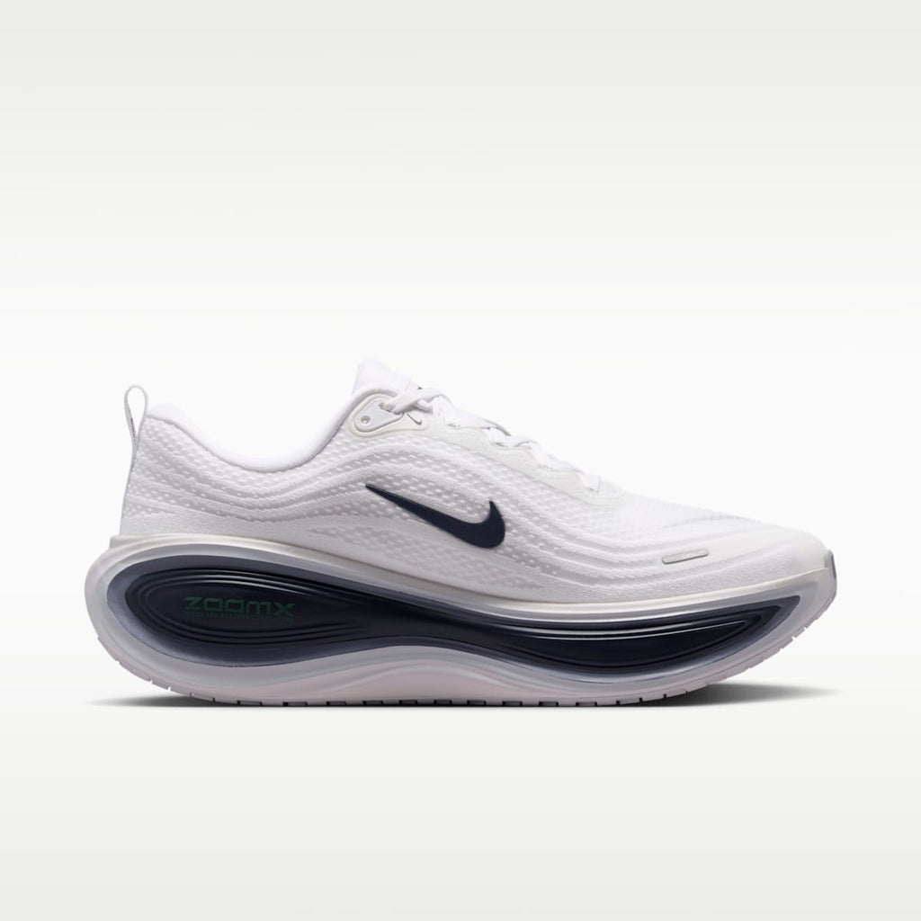 Nike Vomero Plus Men's Road Running Shoes - White/Green Spark/World Indigo/Midnight Navy - Image 3