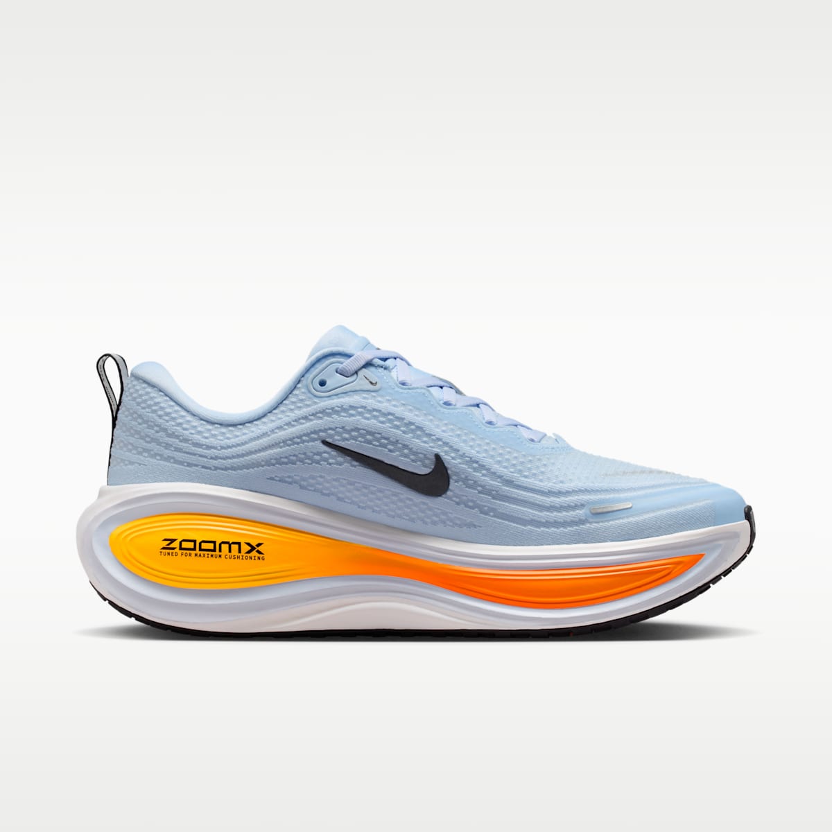 Nike Vomero Plus Men's Road Running Shoes - Hydrogen Blue/White/Total Orange/Black - Image 3