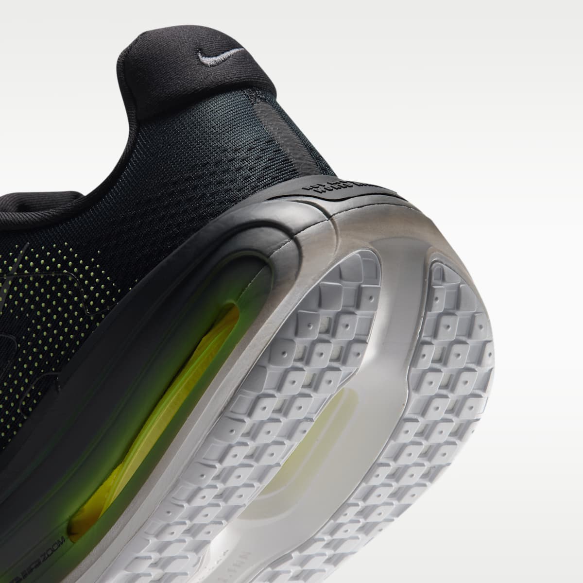 Nike Vomero Premium Men's Road Running Shoes - Black/Anthracite/Lemon Venom/Metallic Dark Grey - Image 8