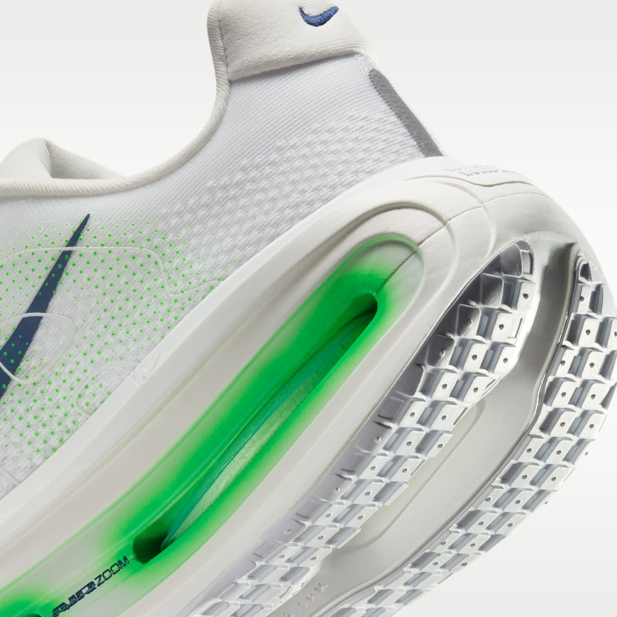 Nike Vomero Premium Men's Road Running Shoes - White/Green Spark/Summit White/Midnight Navy - Image 8