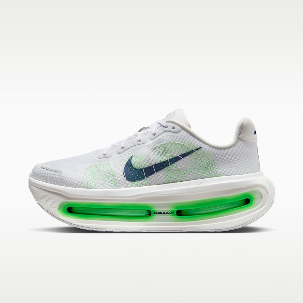 Nike Vomero Premium Men's Road Running Shoes - White/Green Spark/Summit White/Midnight Navy - Image 1