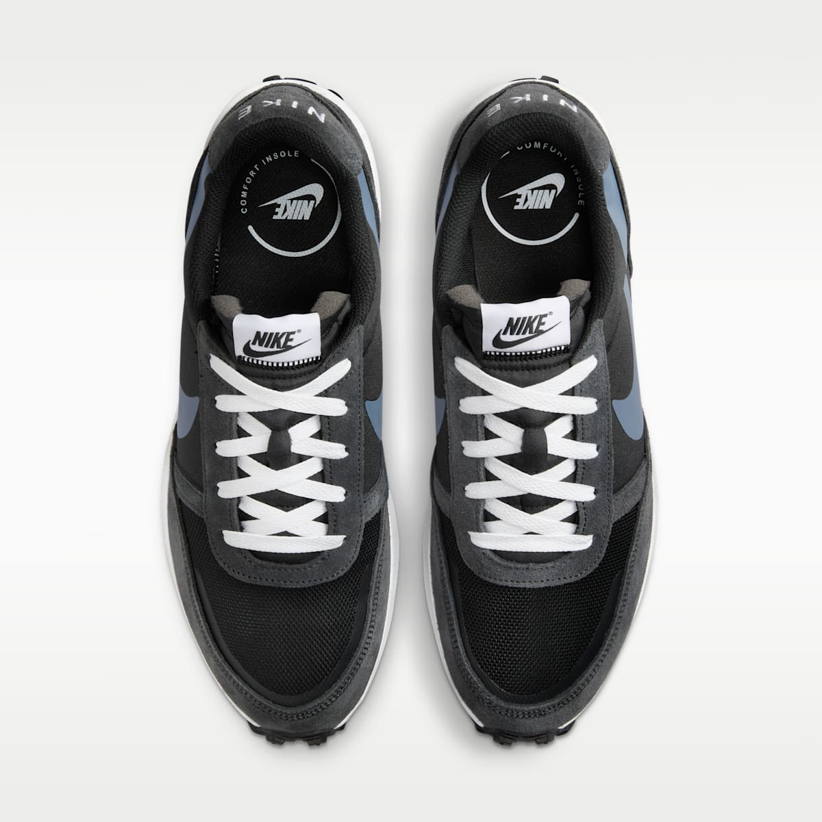 Nike Waffle Nav Men's Shoes - Black/Off Noir/White - Image 4