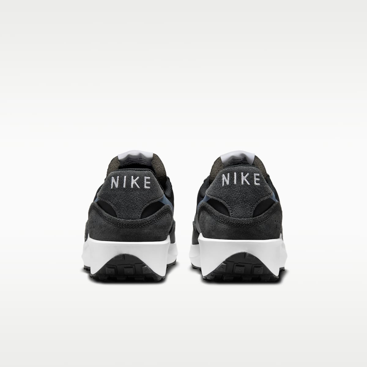 Nike Waffle Nav Men's Shoes - Black/Off Noir/White - Image 6