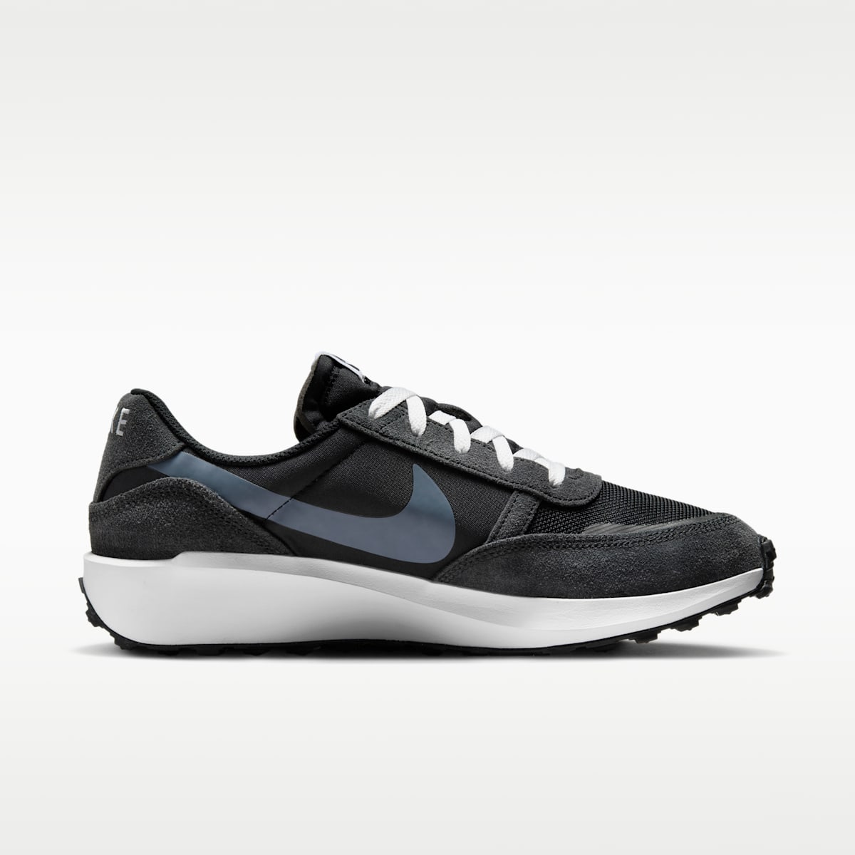 Nike Waffle Nav Men's Shoes - Black/Off Noir/White - Image 3
