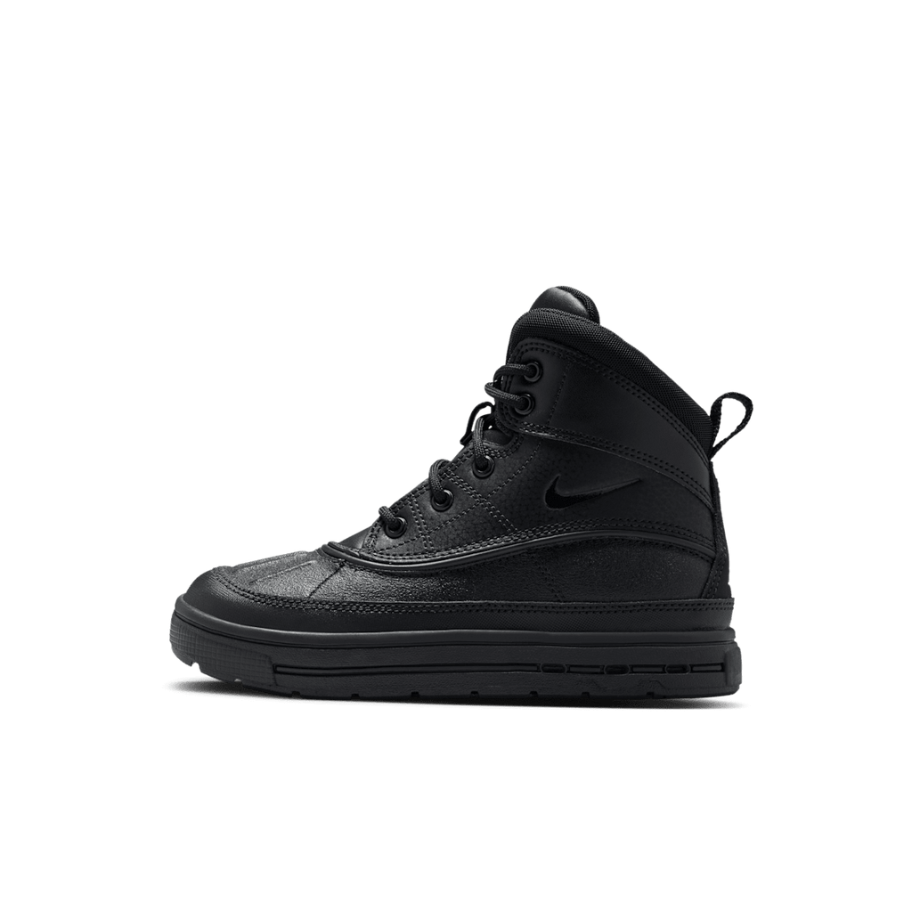 Nike Woodside 2 High Little Kids' Boots - Black/Black/Black