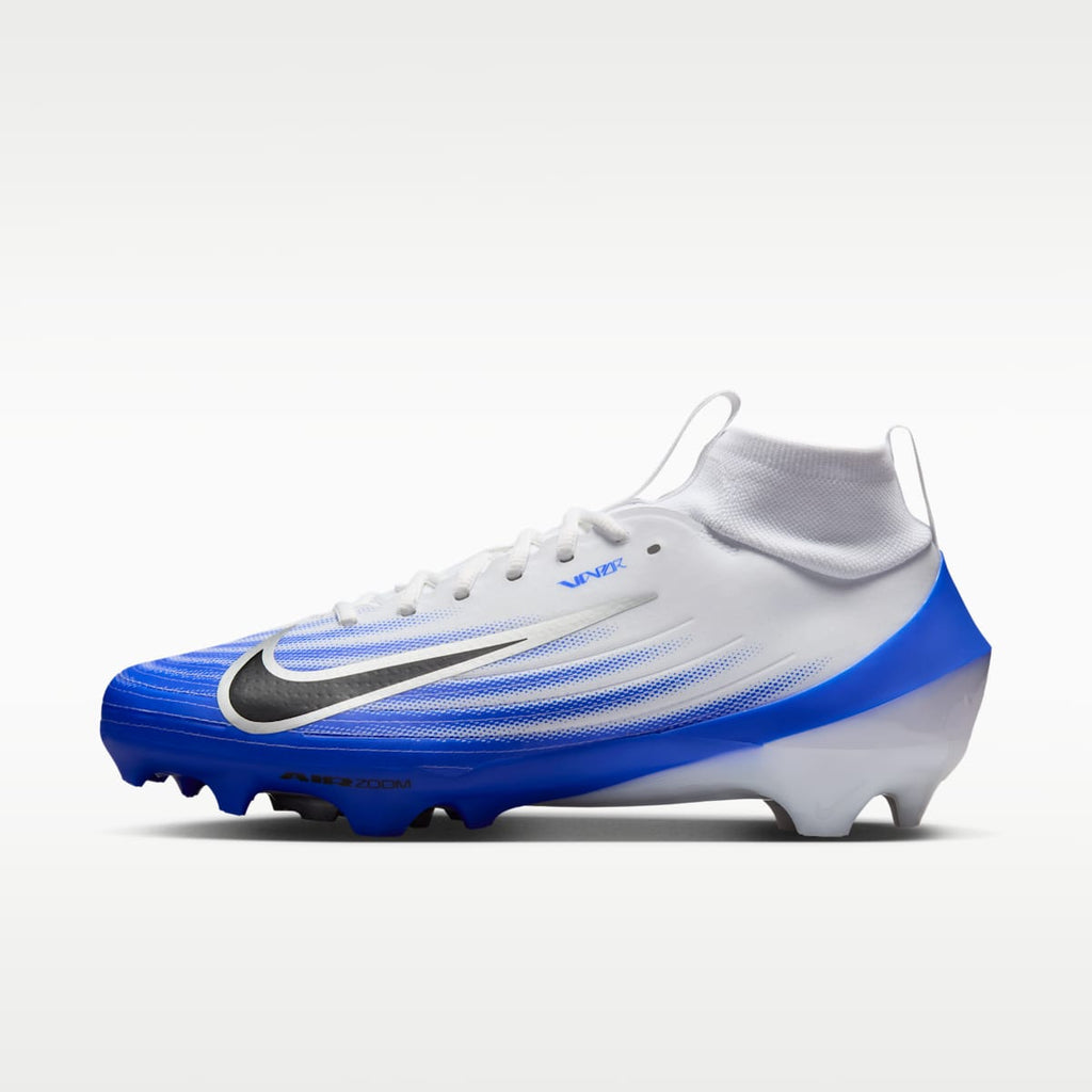 Nike Vapor Pro 1 Football Cleats - White/Racer Blue/Black - Image 1