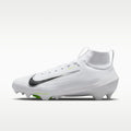 Nike Vapor Pro 1 Football Cleats - White/Volt Ice/Metallic Silver - Image 1