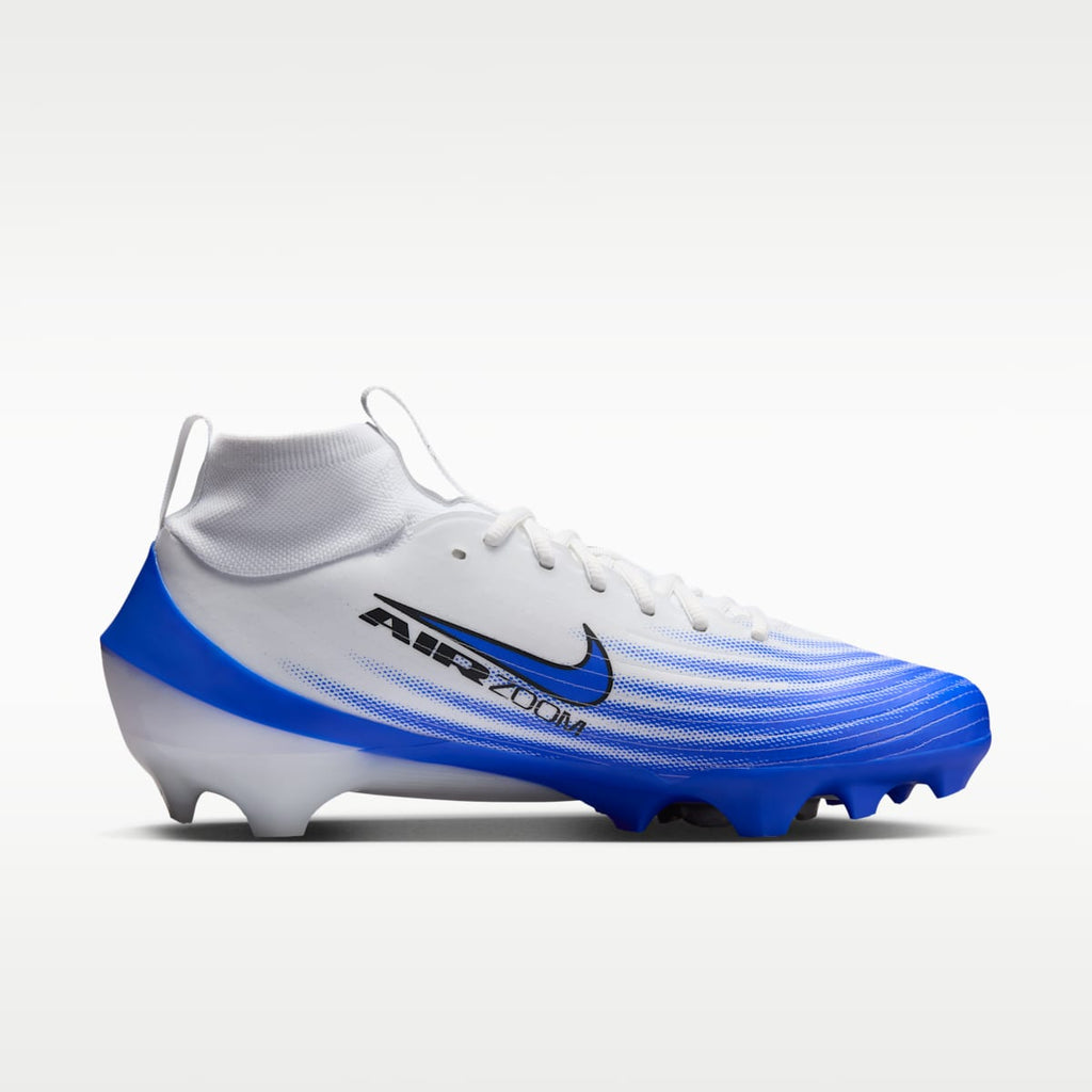 Nike Vapor Pro 1 Football Cleats - White/Racer Blue/Black - Image 3