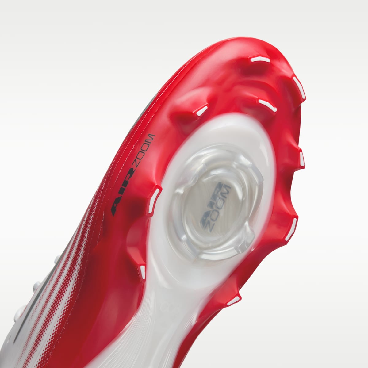 Nike Vapor Pro 1 Football Cleats - White/University Red/Black - Image 7
