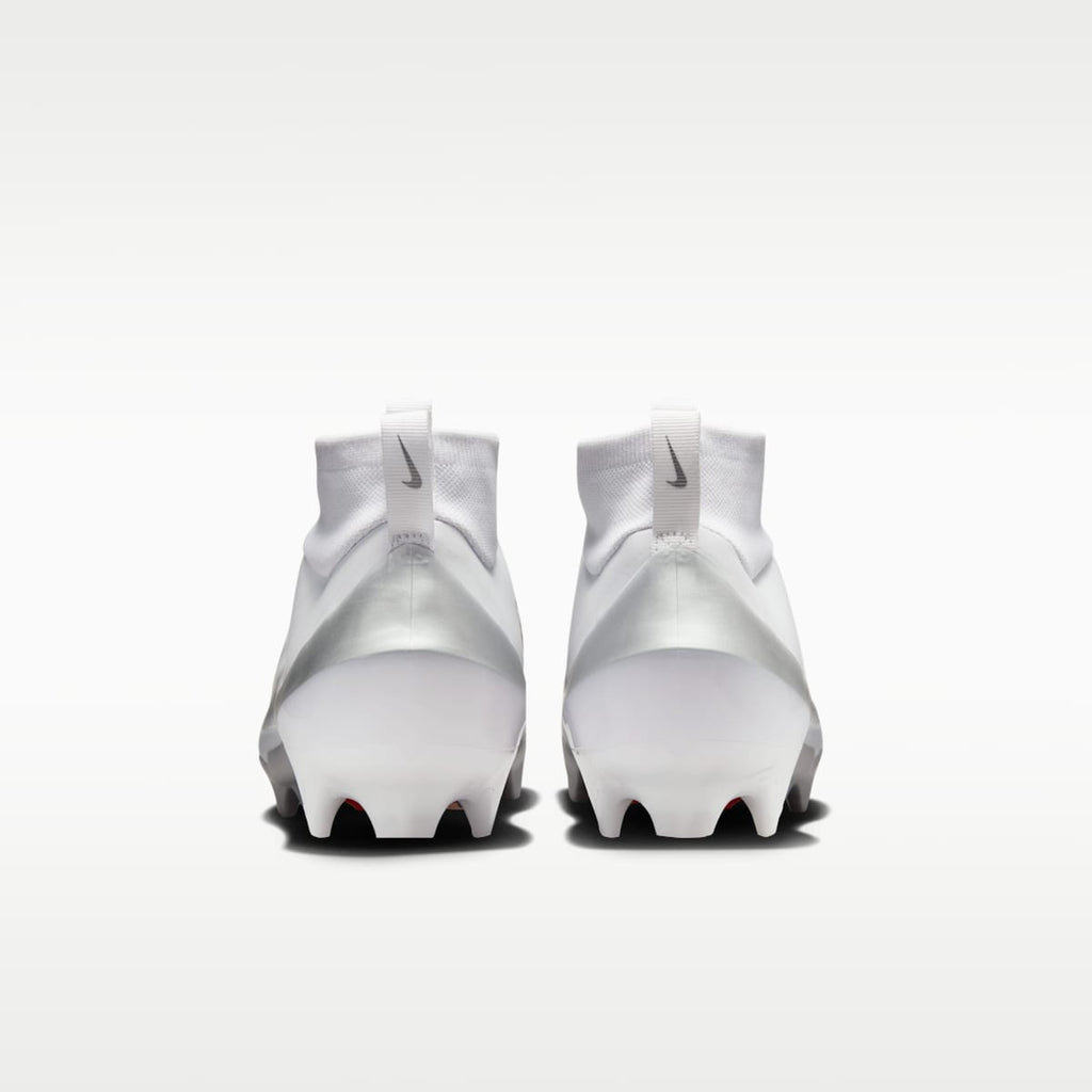 Nike Vapor Pro 1 Football Cleats - White/Black/Summit White/Metallic Silver - Image 6