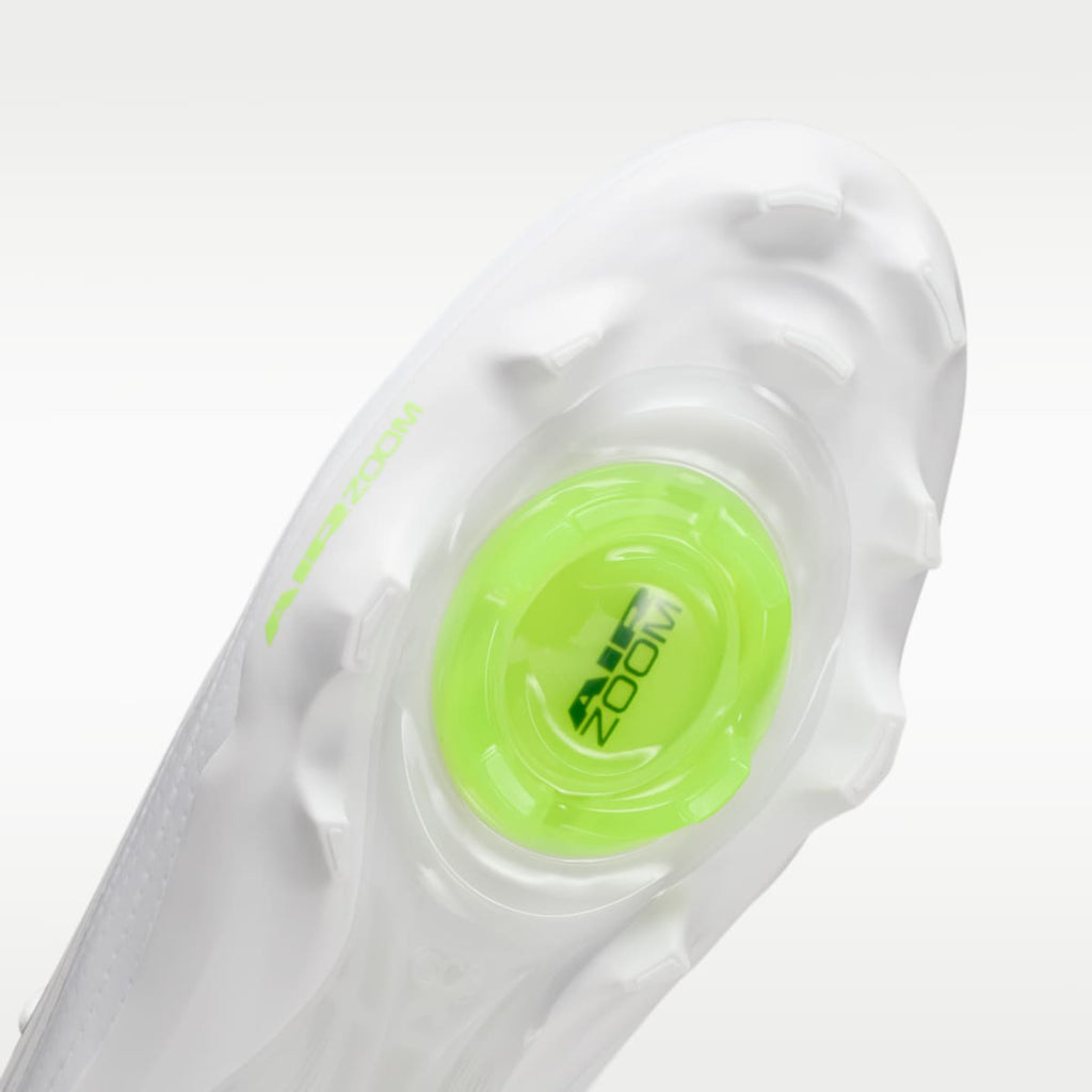 Nike Vapor Pro 1 Football Cleats - White/Volt Ice/Metallic Silver - Image 7
