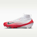Nike Vapor Pro 1 Football Cleats - White/University Red/Black - Image 1