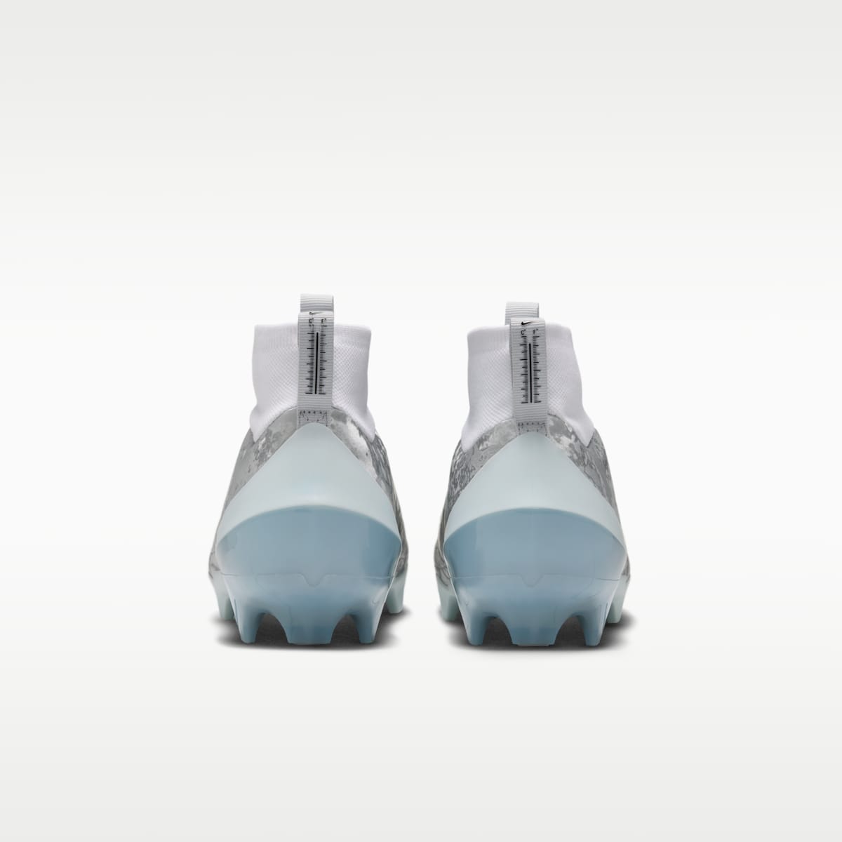 Nike Vapor Pro 1 Football Cleats - White/Pure Platinum/Wolf Grey/Black - Image 6