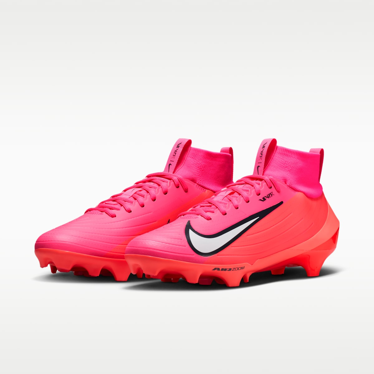 Nike Vapor Pro 1 SE Football Cleats - Hyper Pink/Hot Lava/Dark Obsidian/White - Image 5