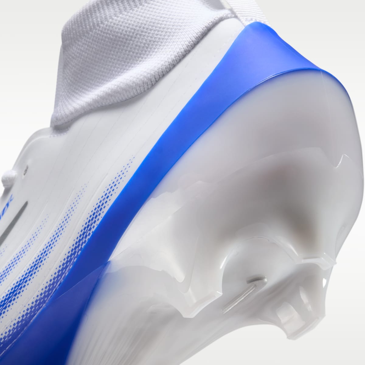 Nike Vapor Pro 1 Football Cleats - White/Racer Blue/Black - Image 9