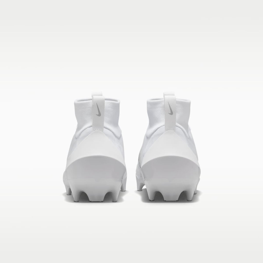 Nike Vapor Pro 1 Football Cleats - White/Volt Ice/Metallic Silver - Image 6