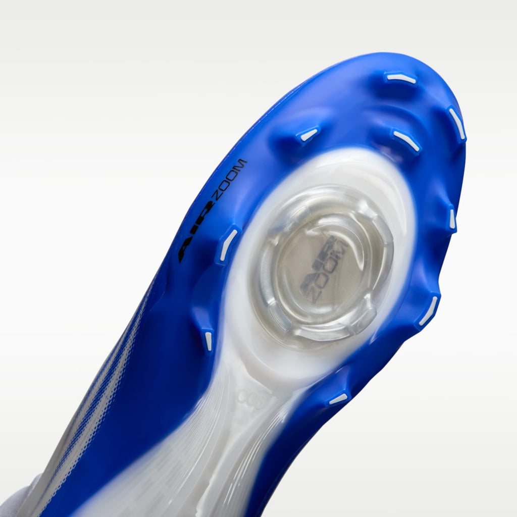 Nike Vapor Pro 1 Football Cleats - White/Racer Blue/Black - Image 7