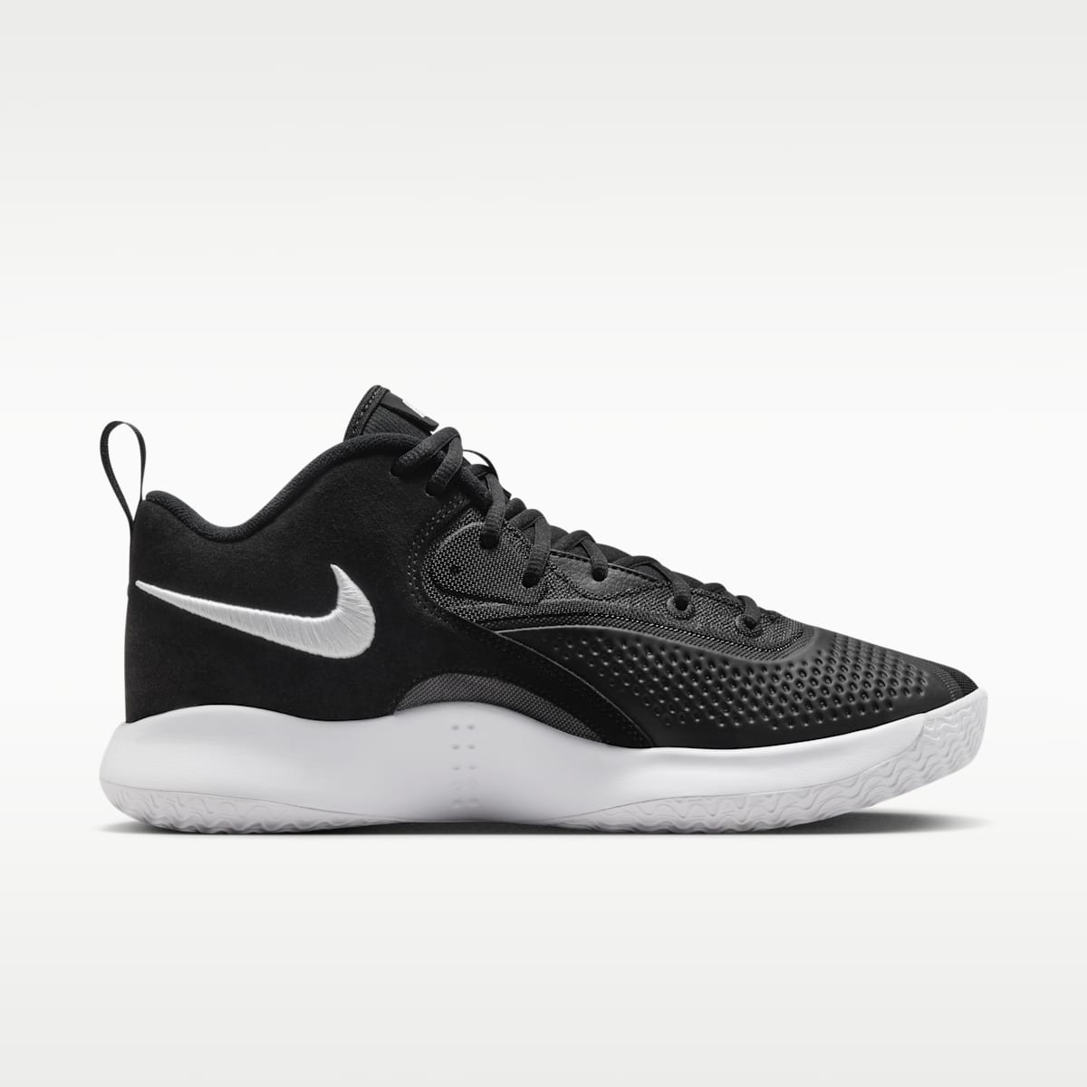 Nike HyperSet 2 Volleyball Shoes - Black/White/Black - Image 3